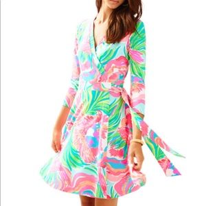 Lilly Pulitzer Emilia Wrap Dress x-large